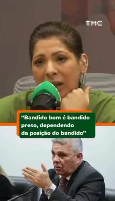 Quando o bandido é patriota...