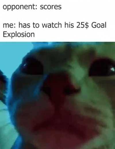 Cool goal explosion, I guess