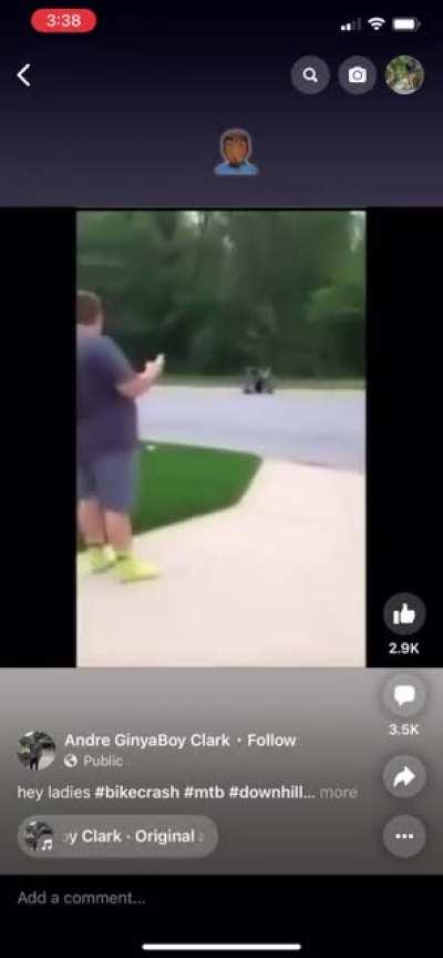 Chad greets the ladies