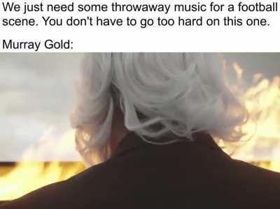 The main theme I understand but why did Murray Gold go this hard on a filler track...