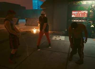 Night city parties are wild