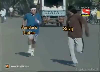 Siraj in trouble...😂