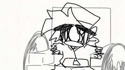 Gold falls from his wheelchair and dies