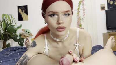 The game is simple: I tease, I stop, you learn patience.