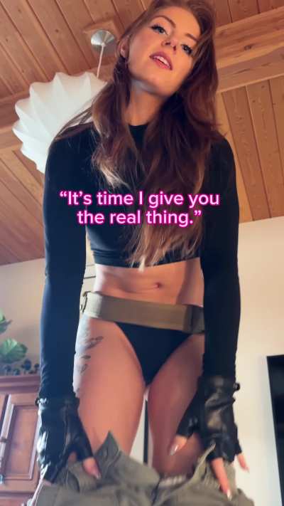 I know you've always had a Kim Possible fantasy 💋Let me make it a reality...it can be our secret 🤫