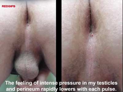 Slowmotion footage of my asshole winking intensely during orgasm.