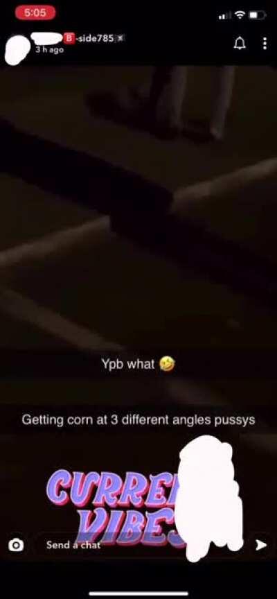 Bside throwing corn @ ypb