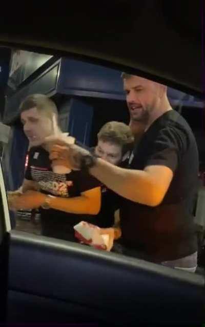 Sober dude and drunk dude saving totally wasted dude