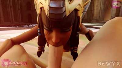 Pharahs Blowjob (HentaiVR / Bewyx) [Overwatch]