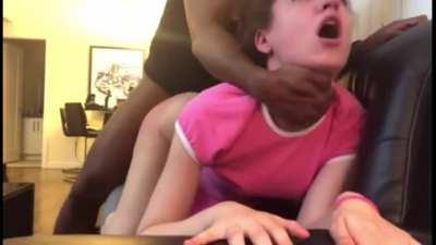 Its a normal thing for ur bully to come to ur house and fuck ur daughter while ur wife cooks dinner for them!!