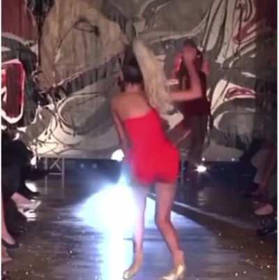 HMC While I Walk with high heels