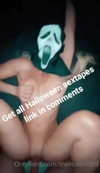 Halloween party fuck