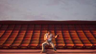 Ryu's latest workout session