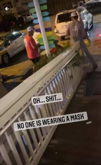 Sucker puncher ends up getting knocked out cold