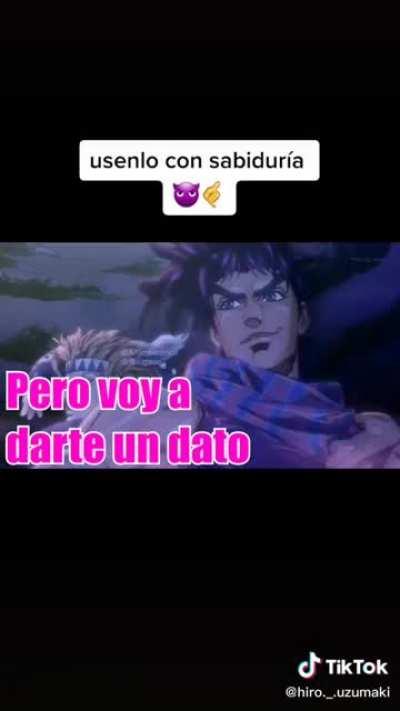 Usenlo con sabiduria y si conocen a alguien que le guste jojos pueden usarlo con efectividad