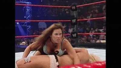 Mickie destroys Torrie