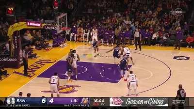 [Highlight] Nicolas Claxton Excellent Defense and Block on Lebron James | Lakers vs Nets | NBA 2021