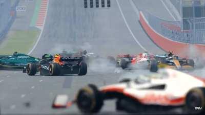 When you turn off traction control for the first time