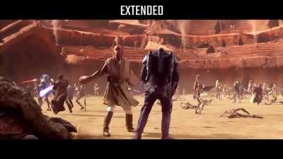 I finished the CGI in Jango Fett's deleted extended death scene from Attack of the Clones