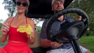 YouTube golf match September 2023