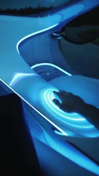 This New Car, AVTR By Mercedes Benz, Is Activated By Your Hand.