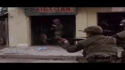 Some Vietnam war footage