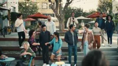 Milana in a New AT&T Commercial
