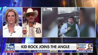 Asking Kid Rock about politics & democrats is asking to lose brain cells. Kid Rock: 