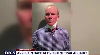 Follow-up on angry bike guy who assaulted those kids for placing BLM posters: he's been arrested & faces 3 counts of 2nd degree assault