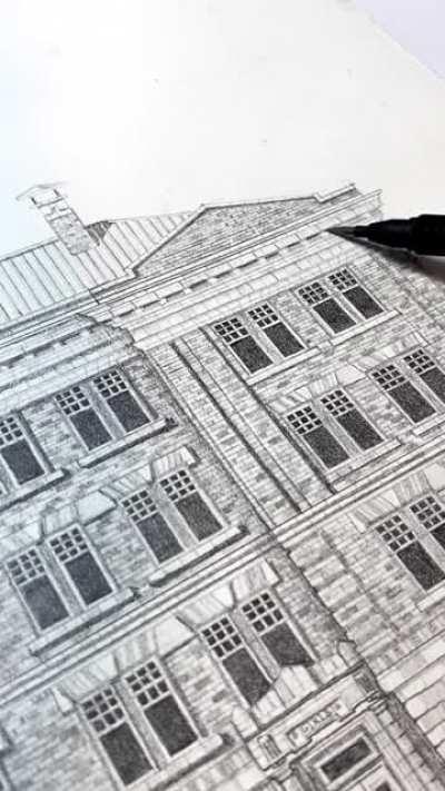 Taking a break from CAD to do a bit of hand drawing.