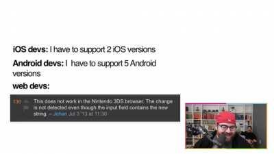 Web devs got it hard