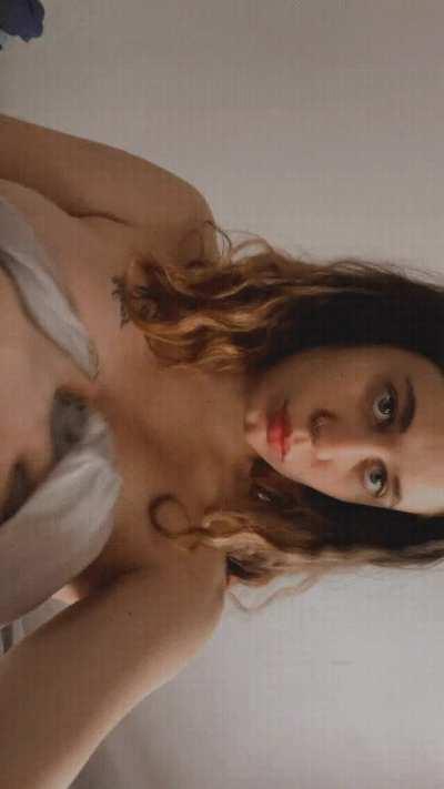 Leave a heart emoji if you’d suck my nipples!