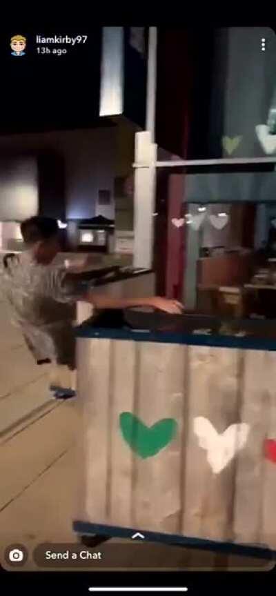 Well at least he tried