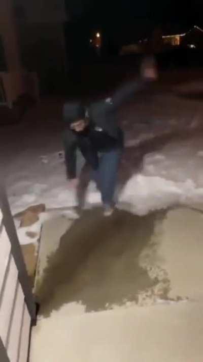 Jpelirrojo cuando se resbala