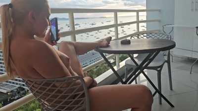 What is the reason that the male neighbors constantly stumble when they see me, and the female neighbors look judgmental? 🤔
