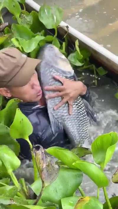 Literally handmade fishing