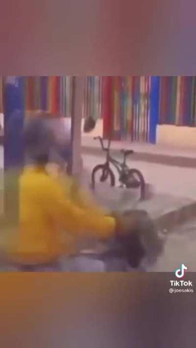 Instantly, He has been rehabilitated.