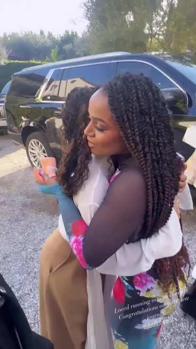 Kyla Pratt and Halle Bailey 