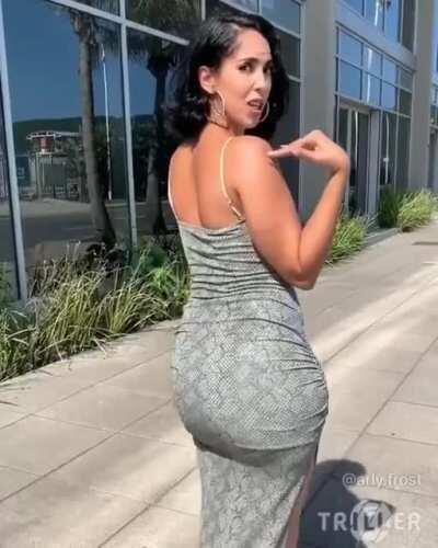 I've never seen a dress wore so well..