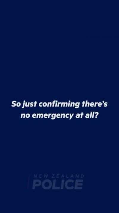 New Zealand Police receive a call from a 4 year old wanting to show them his toys