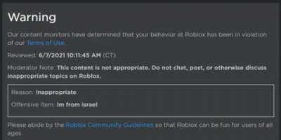The Islamist roblox warriors