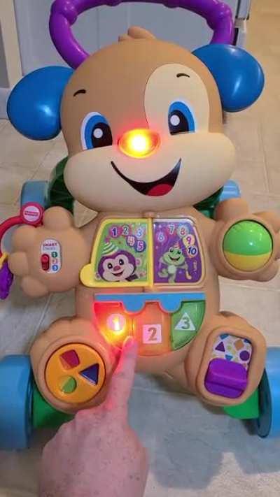 My daughter will never learn the third of anything this way.