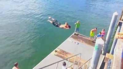 Does he have enough distance?