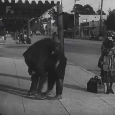 Buster Keaton and his Amazing performance