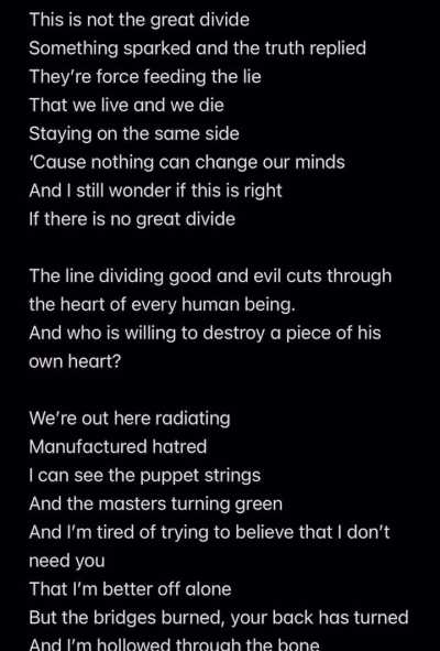 Got another song from the All Tomorrows concept album, hope y’all like this track!