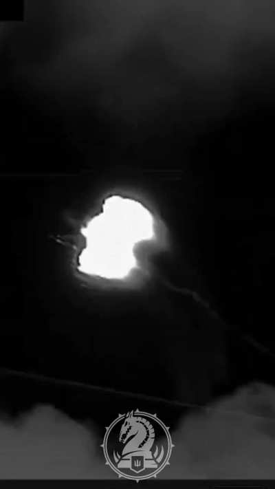 A Ukrainian soldier from the 47th Mechanised Brigade fires an 