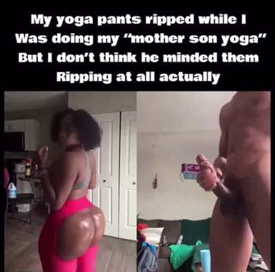 Maybe naked yoga is the best right?🫠