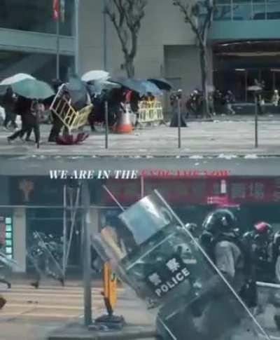 Respect for the Brave protestors.