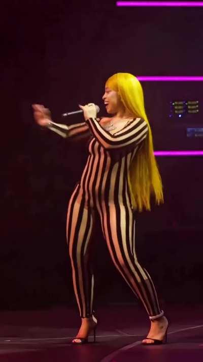 Ice Spice performing at Spotify's 2024 Best New Artist Party