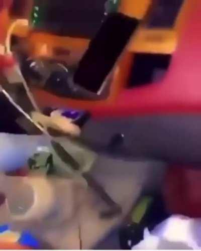 Pulling the key out of your boyfriend's car while he is driving